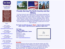 Tablet Screenshot of fortdrumrealestate.com